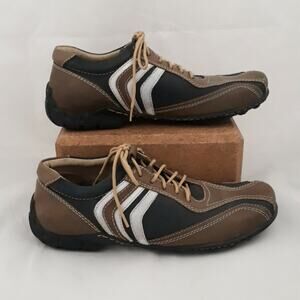 DONATELLO Urban Tread Leather Sneaker